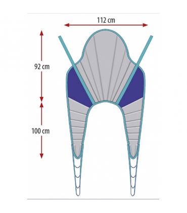 Arnés Goliath 250 kg