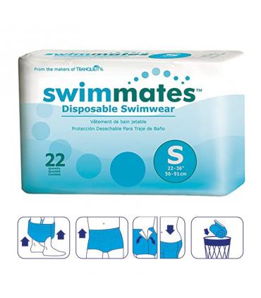 Pañales de AGUA desechables para personas con incontinencia Swimmates