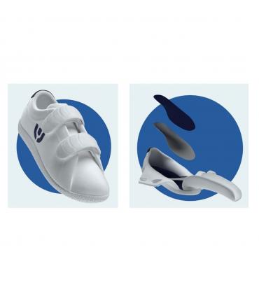 Calzado Ouppers piel natural blanco para dafo