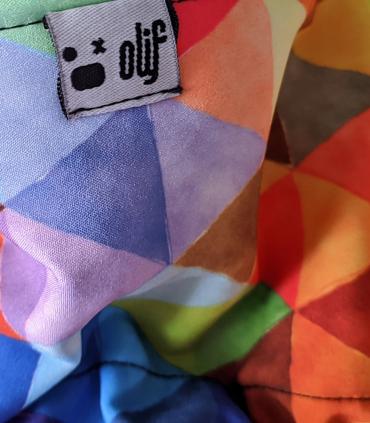 Saco cobertor Universal COLOR GEOMETRIC para sillas de ruedas y carros
