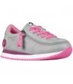Jogger Grey Fucshia Faux Suede/Mesh Billy Footwear Calzado Dafo