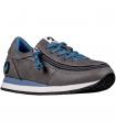 Jogger Grey Blue Faux Suede/Mesh Billy Footwear Calzado Dafo