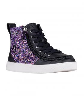 Black Fuchsia Glitz Billy Classic lace High Tops