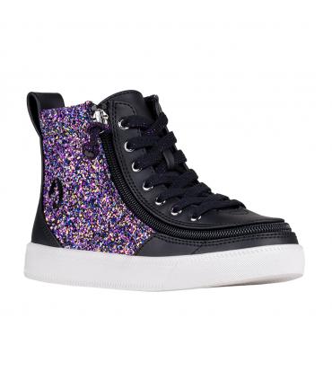 Black Fuchsia Glitz Billy Classic lace High Tops