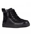 Black to the floor Leather Billy Classic Lace High