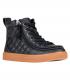 Black/Gum Billy Classic Quilt High Tops