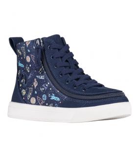 Navy Space STD Billy Classic Lace High Tops