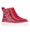 Red Paisey STD Billy Classic Lace High Tops