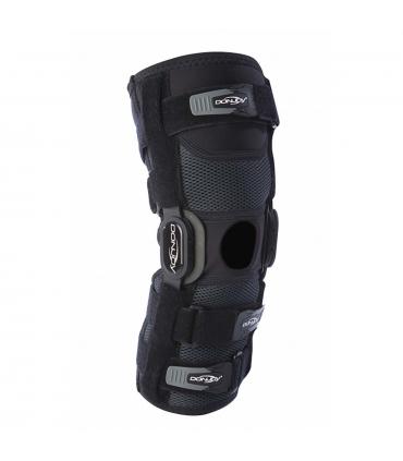 Rodillera DonJoy Playmaker II con fleje metálico y control flexoextensión