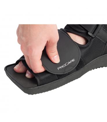 Zapato de punta cuadrada postquirurgico